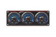 Longacre SMi™ Elite Waterproof Gauge Panel from Longacre, 2 Gauge Oil Pressure/Water Temperature/Tach - 52-44583
