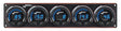 Longacre Digital Elite LED Waterproof Gauge Panel from Longacre, 4 Gauge Oil Pressure/Water Temperature/Fuel Pressure/Volt - 52-44679
