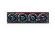 Longacre Digital Elite LED Waterproof Gauge Panel from Longacre, 4 Gauge Panel Oil Pressure/Water Temperature/Oil Temperature/Volt - 52-44862