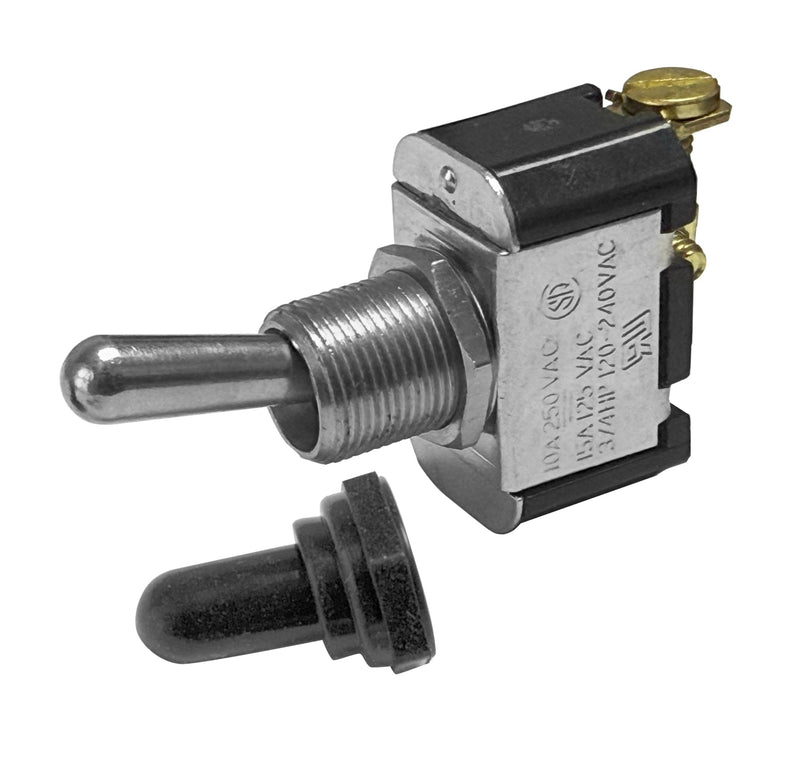 Longacre 2 Terminal Heavy Duty Momentary Toggle Start Switch - 52-45462