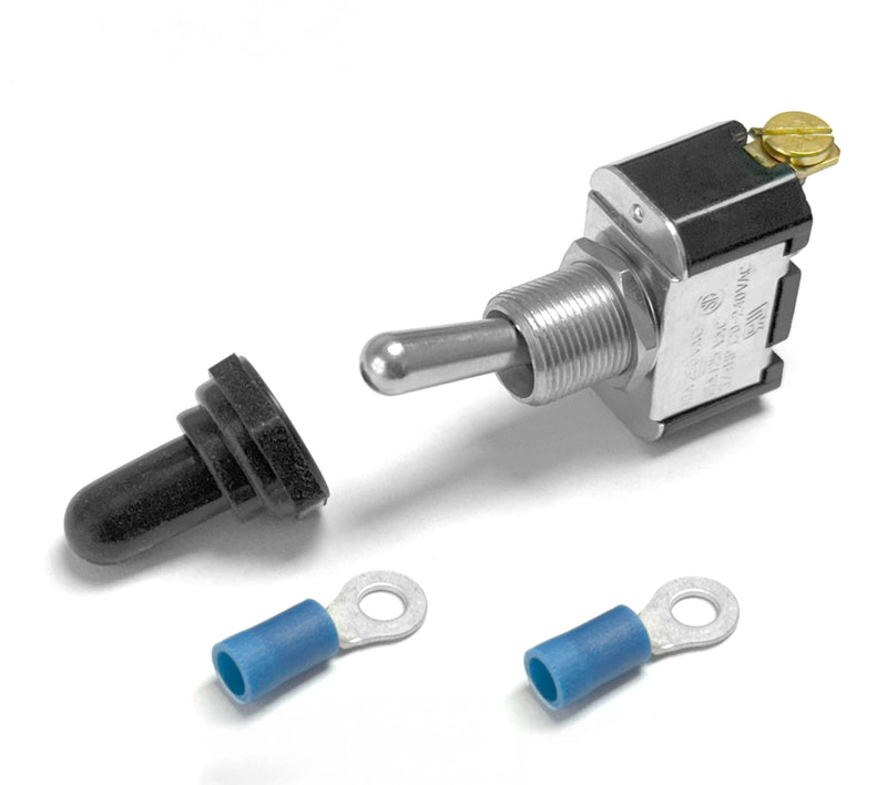 Longacre 2 Terminal Heavy Duty Momentary Toggle Start Switch - 52-45462