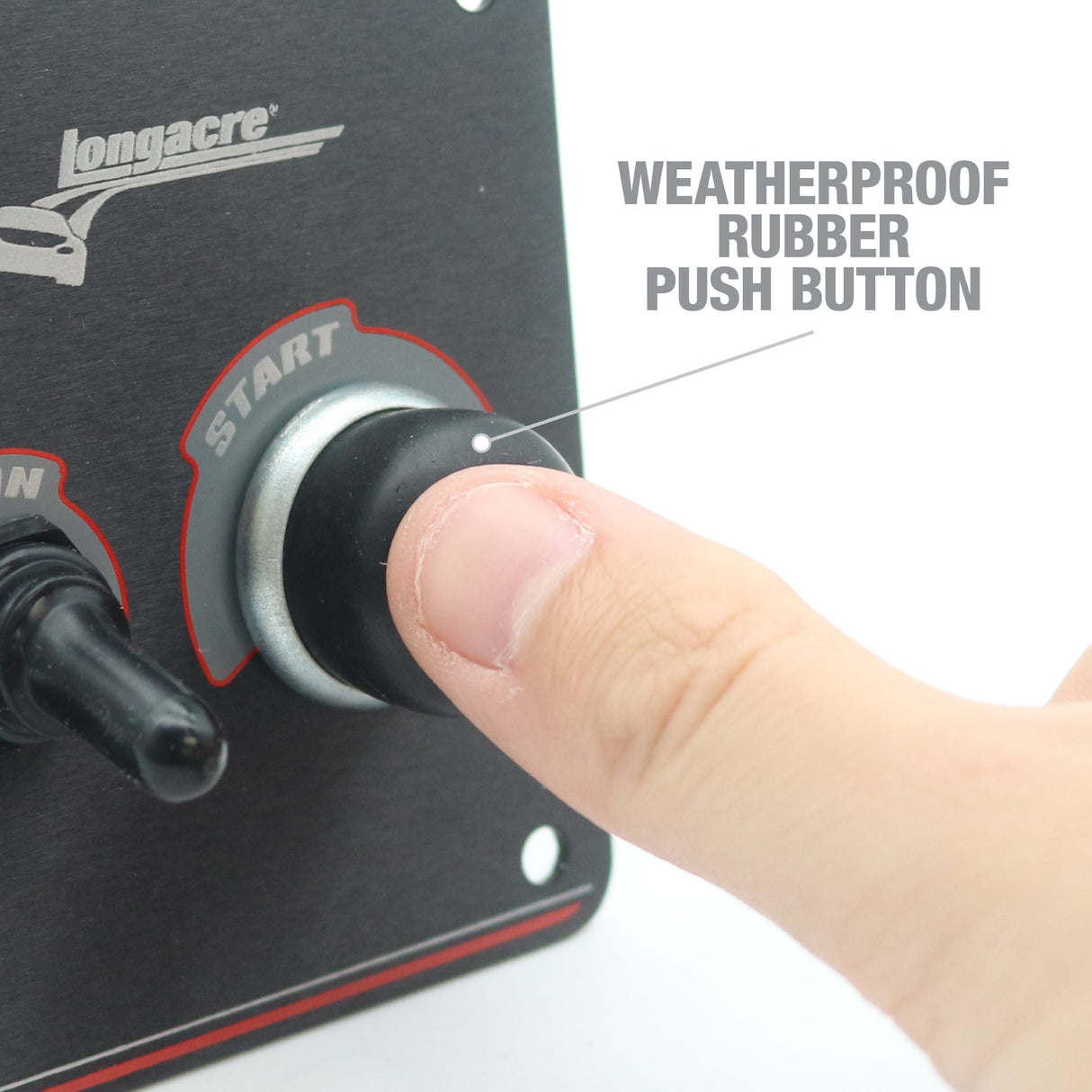 Longacre Weatherproof Starter Button - 52-45466