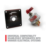 Longacre Manual Battery Disconnect Switch With Panel - 2 Terminal - 52-45760