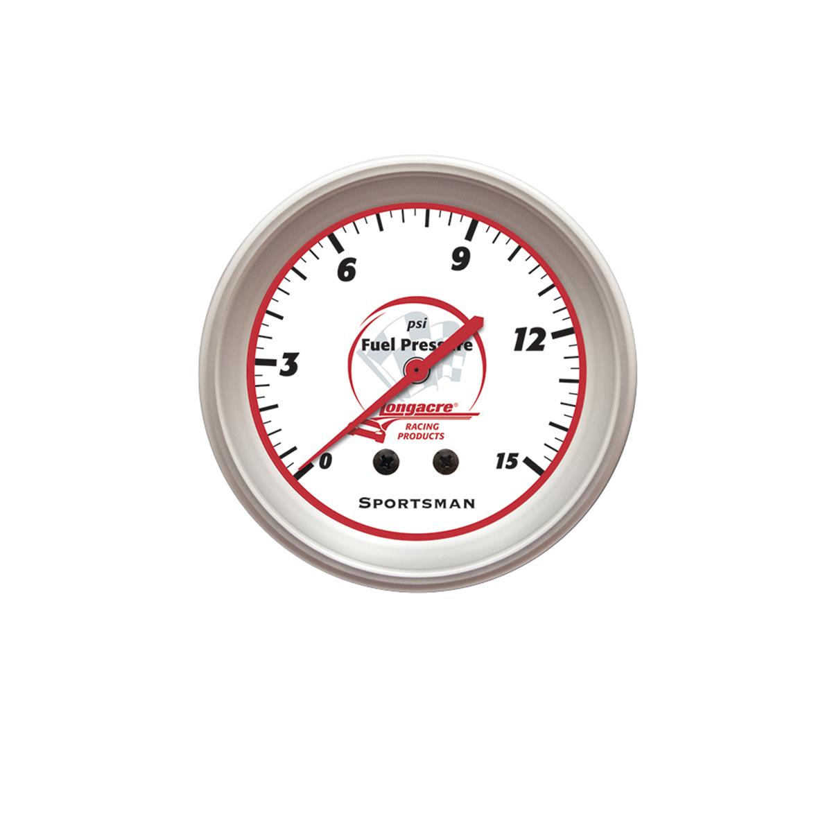 Longacre Sportsman™ Fuel Pressure Gauge 0-15 psi - 52-46506