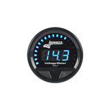 Longacre Digital Elite LED Waterproof Gauges, Volt Gauge 8-18, Sensor Included - 52-46862