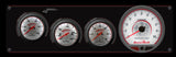 Longacre Sportsman™ Elite 3 Gauge Panel w/Tach Oil Pressure, Water Temperature, Water Pressure - 52-46909