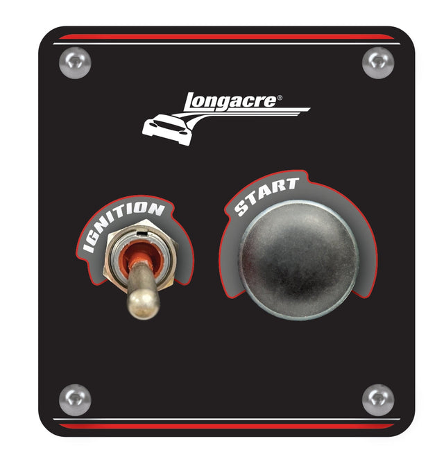 Longacre Elite Switch Panel - Push Starter/Ignition - 52-48861