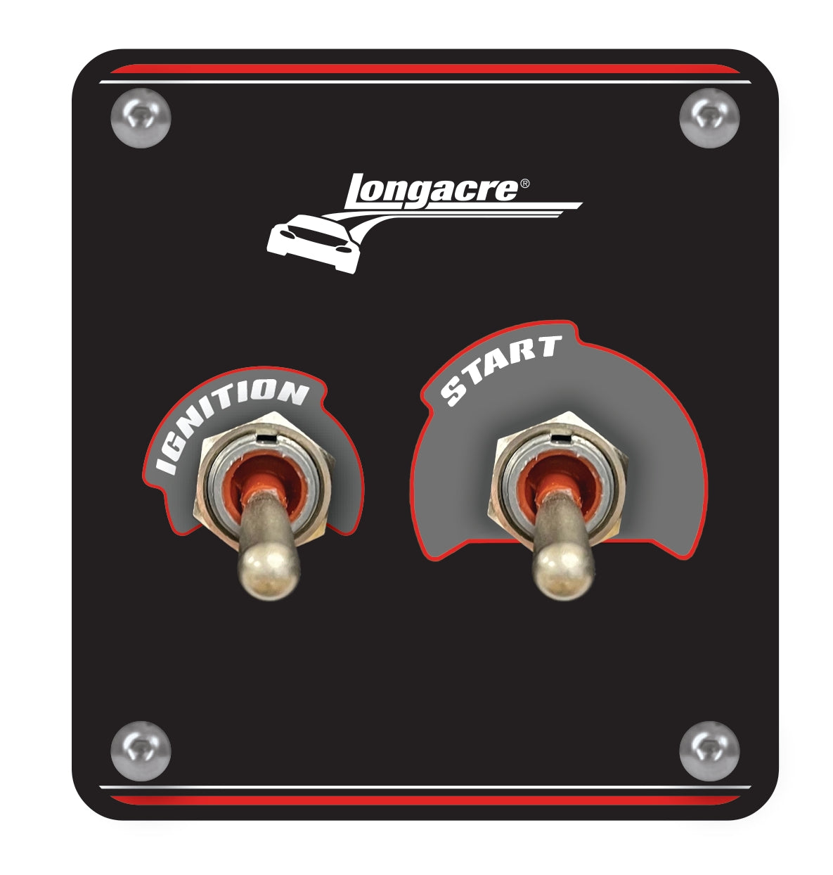 Longacre Elite Switch Panel - Toggle Starter/Ignition - 52-48961