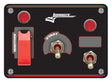 Longacre Elite Switch Panel - Starter/Ignition/1 ACC With Lights & Flip - 52-48966
