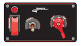 Longacre Elite Switch Panel - Toggle Starter/Ignition With Lights, Flip, & Master Disconnect - 52-48971