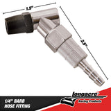 Longacre Swiveling Angle Tire Gauge Chuck - 52-50496