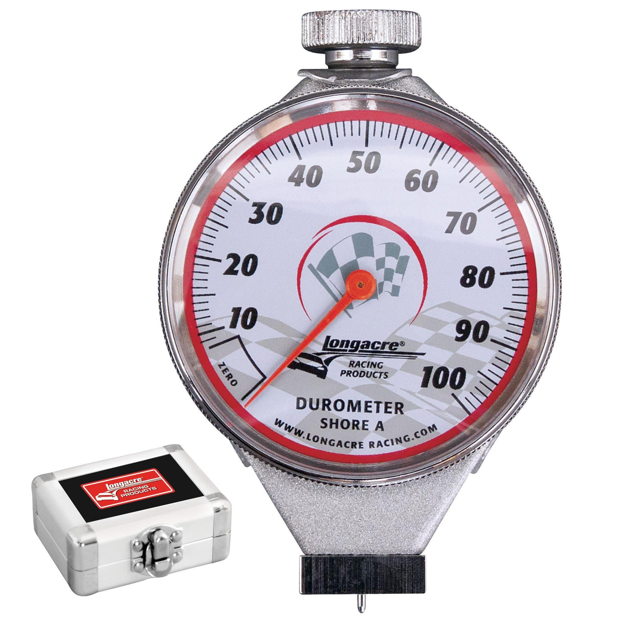 Longacre Deluxe Tire Durometer with Storage Case - 52-50546