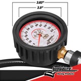 Longacre Deluxe 2½" GID Quick Fill Tire Gauge 0-60 psi - 52-52009