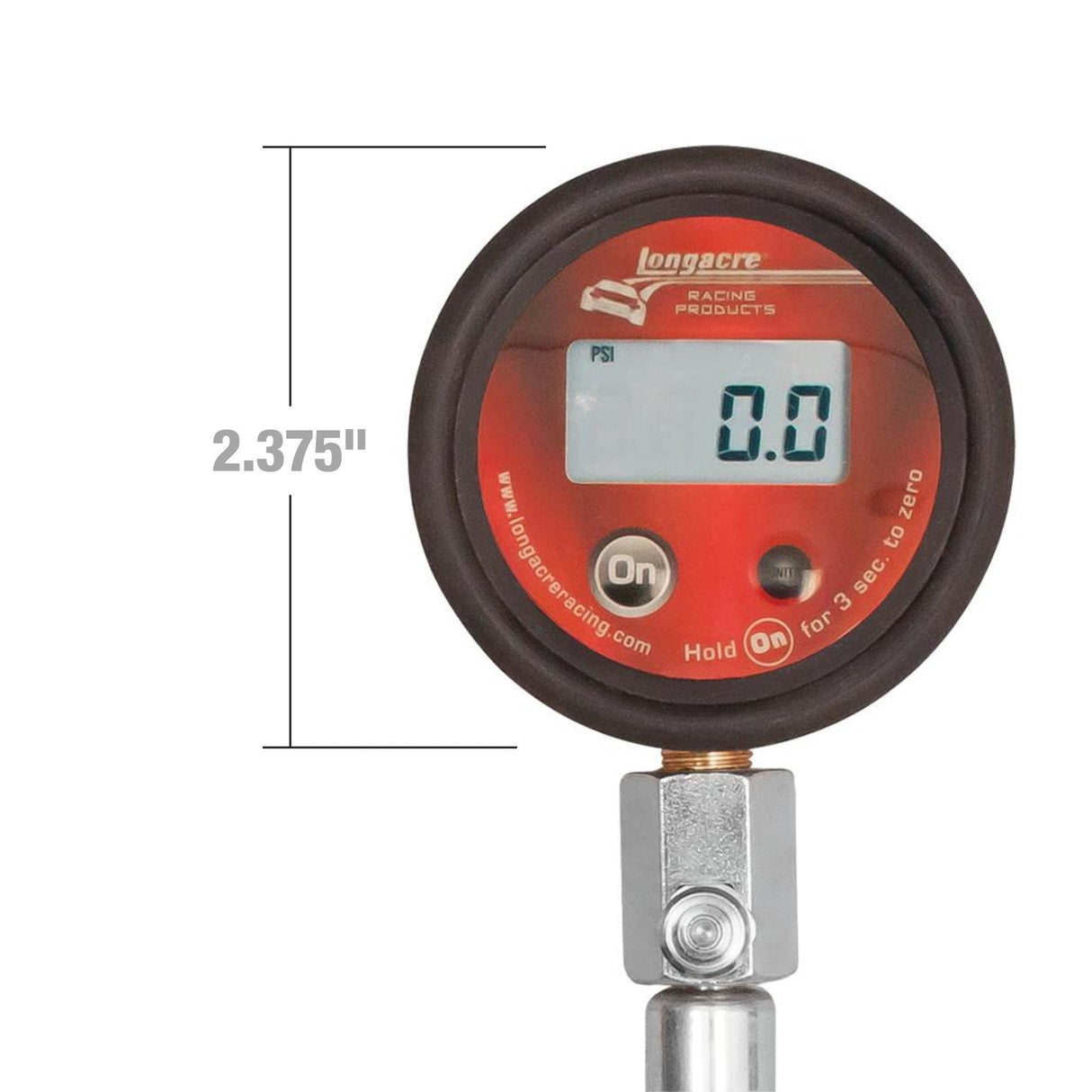 Longacre 2" Digital Tire Pressure Gauge, Basic Style - 52-53006