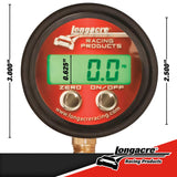 Longacre Digital Quick Fill Tire Pressure Gauge 0-125 psi - 52-53098