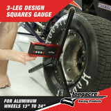 Longacre Digital C/C Gauge w AccuLevel™ and Quick Set™ Large Wheel Adapter - 52-78298