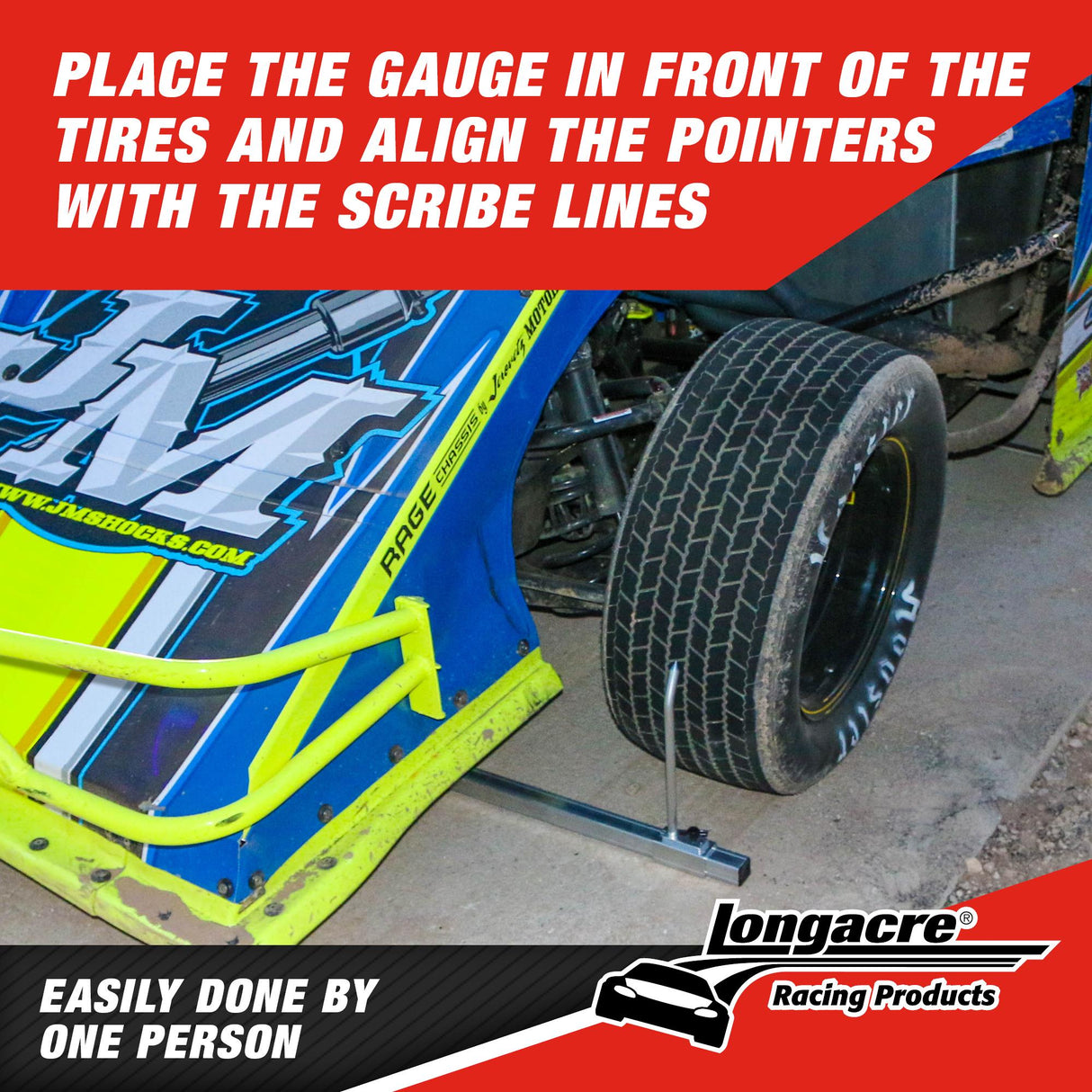 Longacre Toe Gauge - 52-79620