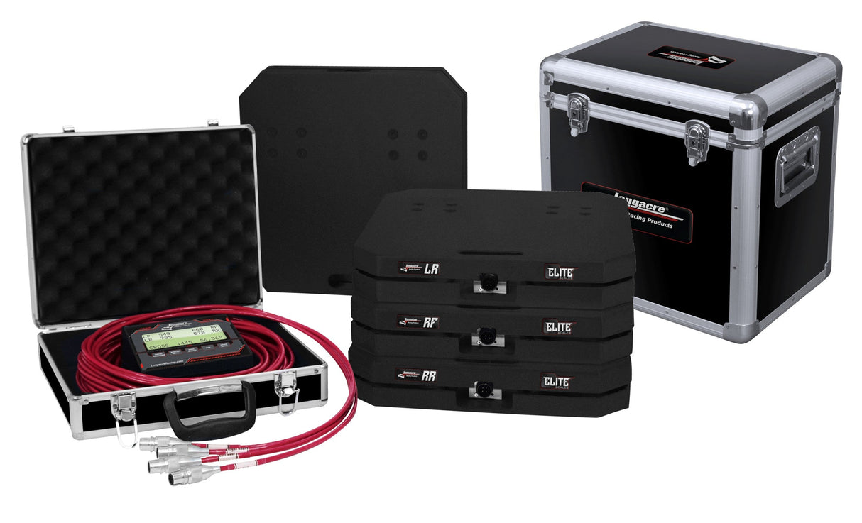 Longacre Elite Wired Heavy Capacity Scales from Longacre 3000 Lbs./Pad, 15" Pads - 52-82664