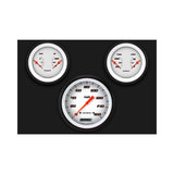 Classic Instruments Velocity White Three Gauge Set - VS64WBLF