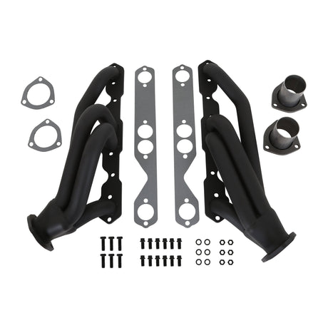 Flowtech Shorty Headers - Black Painted - 11502FLT