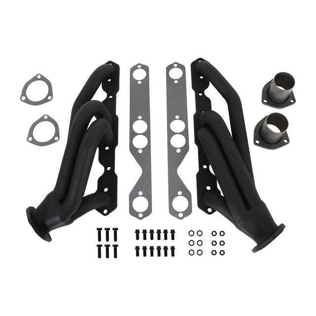 Flowtech Shorty Headers - Black Painted - 11502FLT