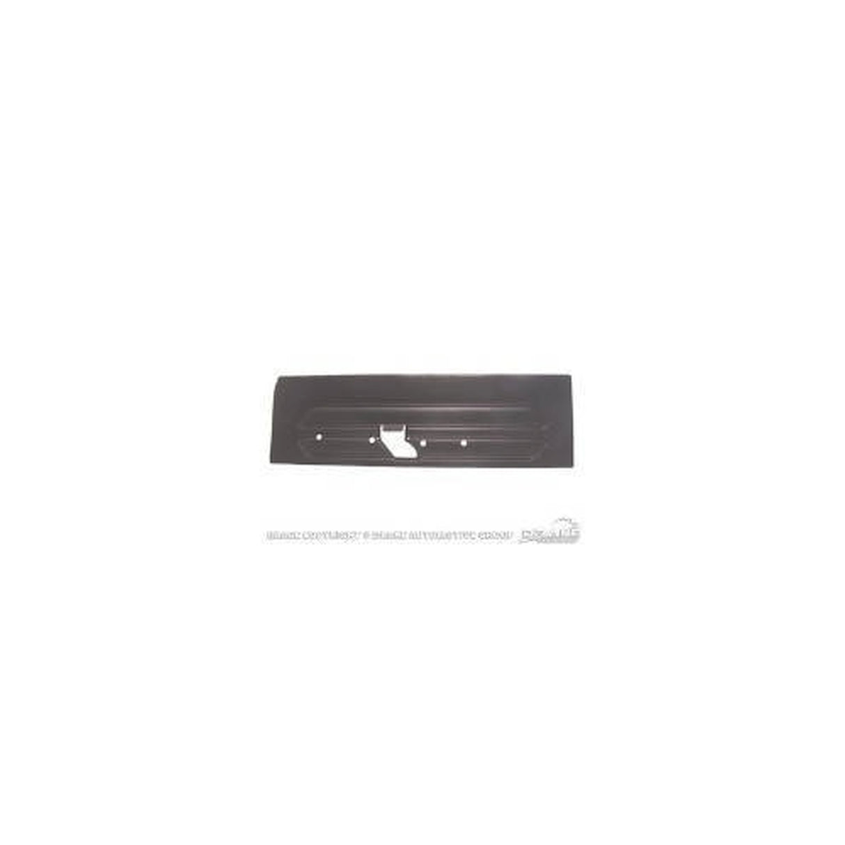 Scott Drake 1969 Standard Door Panels (Black) - C9ZZ-65239423BK