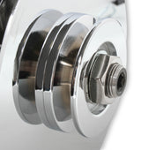 Mr Gasket Chrome Alternator-Ford 80 Amp - 5124
