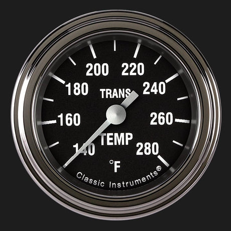 Classic Instruments Hot Rod 2 1/8" Transmission Temperature Gauge - HR127SLF