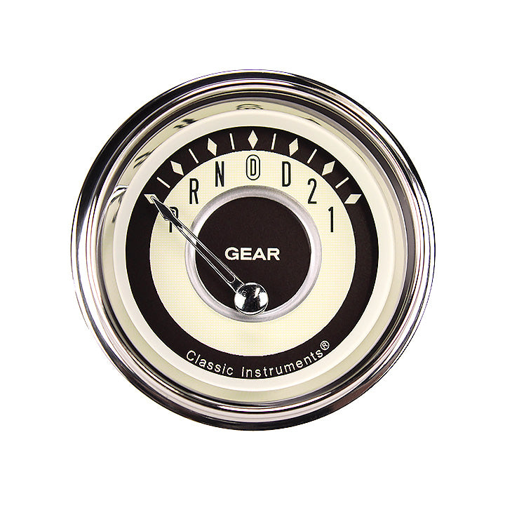 Classic Instruments Nostalgia VT 2 1/8" Gear Indicator, Overdrive - NT06SHC