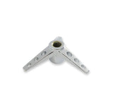 Mr Gasket Air Cleaner Wing Nut - Tri-Bar - Chrome - 9868