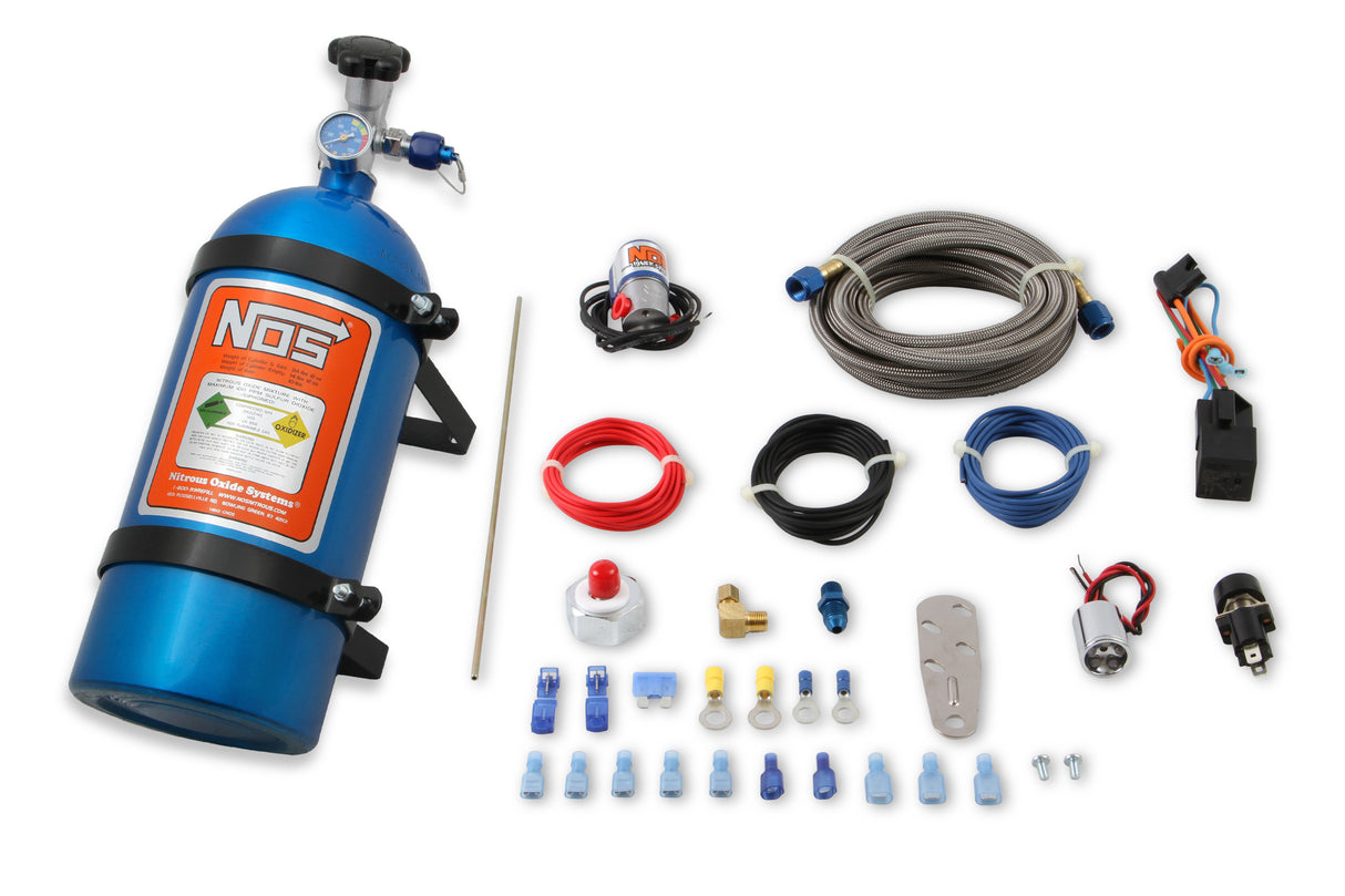 NOS Ntimidator Illuminated LED Purge Kit with 5 lb Bottle - 16028NOS