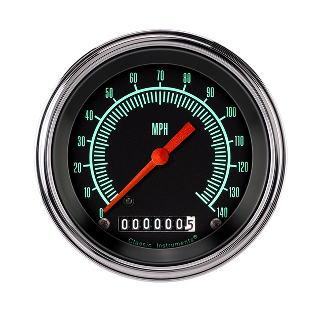 Classic Instruments G/Stock 3 3/8" Speedometer - GS55SLF