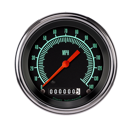 Classic Instruments G STOCK 3IN SPEEDO 140 MPH - GS55SLC