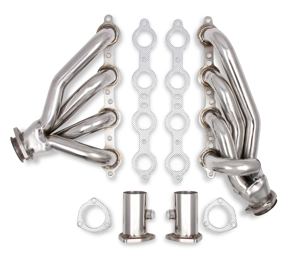 Flowtech Shorty LS Swap Headers - Polished - 11579FLT