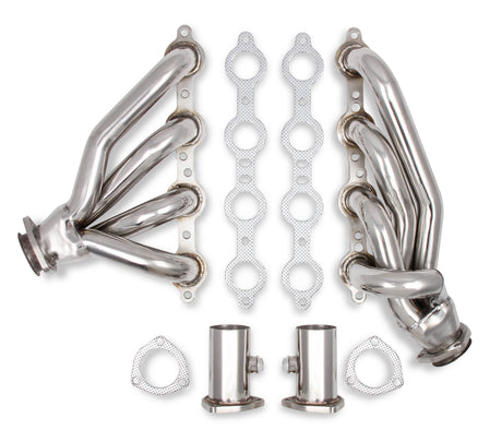 Flowtech Shorty LS Swap Headers - Polished - 11579FLT
