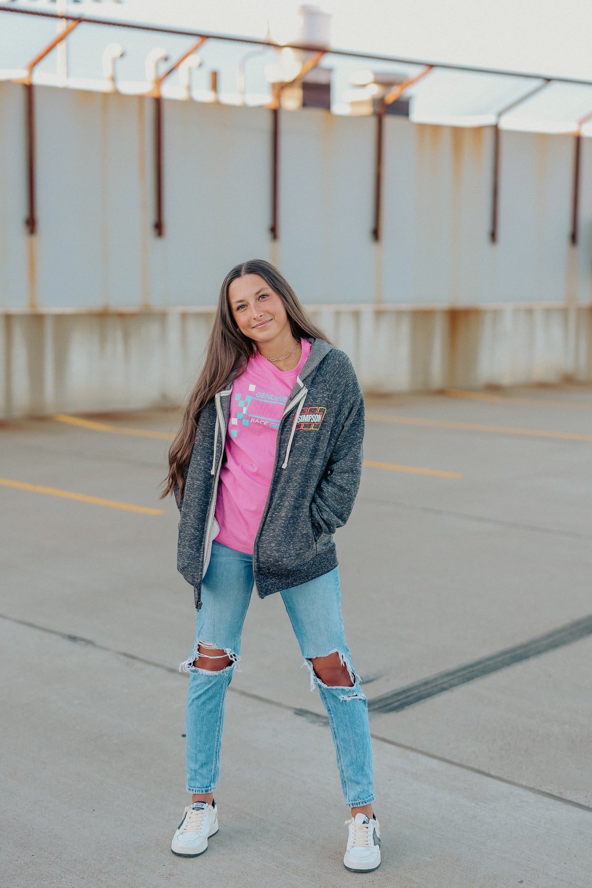 Simpson Ladies Staging Hoodie - SM - 45012S