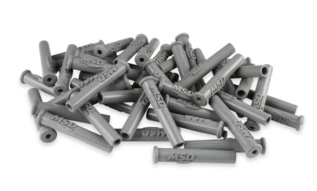 MSD Boots, Straight, Logo Gray Silicone, 50EA - 34564