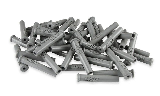 MSD Boots, Straight, Logo Gray Silicone, 50EA - 34564