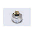 Scott Drake Closed Emissions Chrome Oil Cap With Gold Metal PCV Elbow. - C8AZ-6766-BC