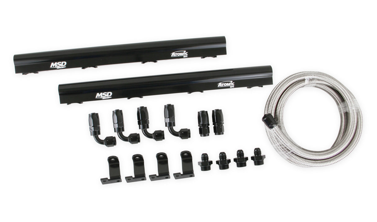 MSD Atomic EFI Billet Fuel Rails - 2725