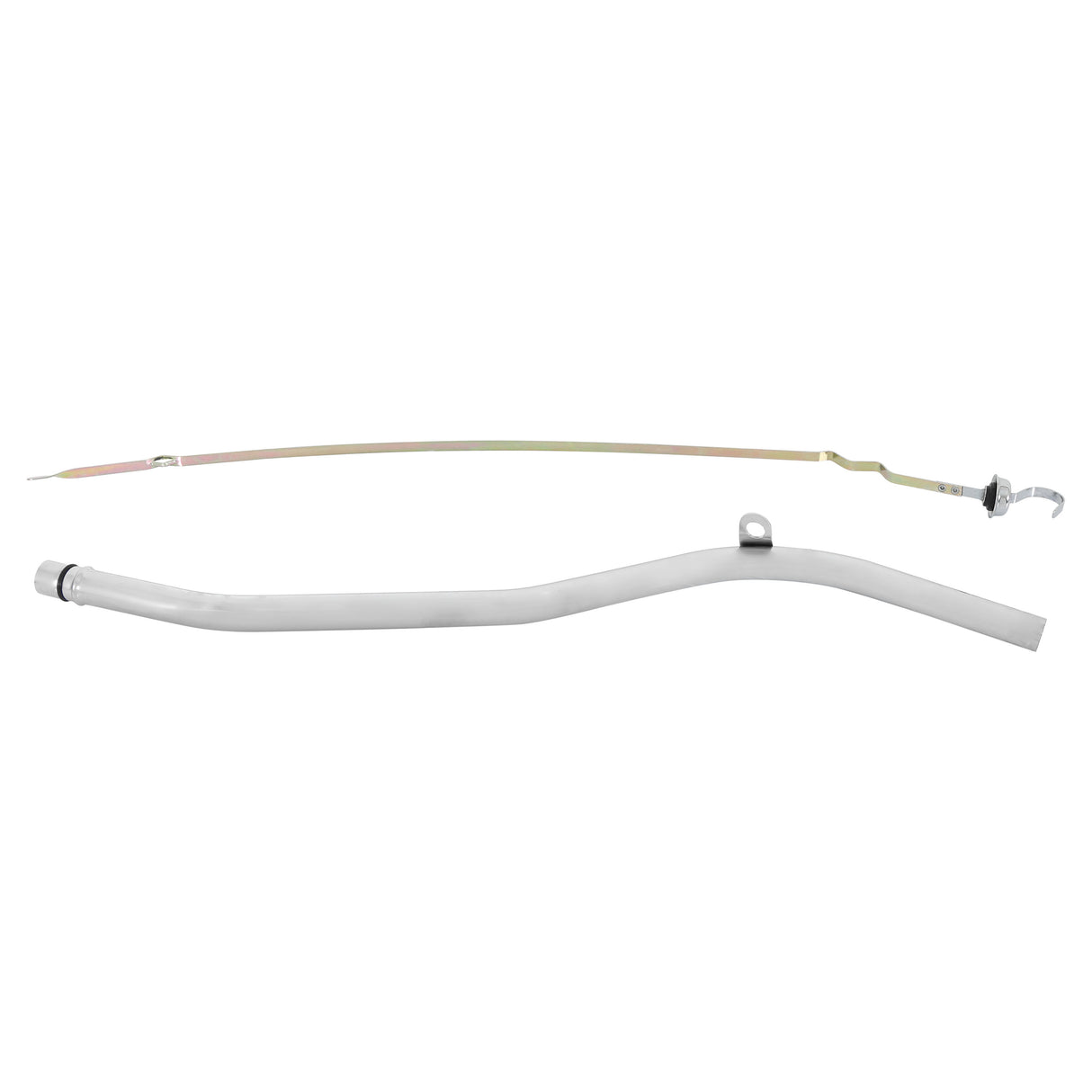 Mr Gasket Automatic Transmission Dipstick & Tube - Chrome - 9690