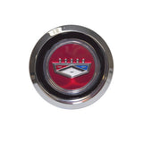 Scott Drake 1969-73 Ford Magnum Hub Cap, Red - C9OZ-1130-RED