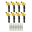 ACCEL Ignition Upgrade Kit- 2004-2008 Ford 4.6L/5.4L/6.8L 3-valve, yellow 8-pack - 811433