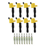 ACCEL Ignition Upgrade Kit- 2004-2008 Ford 4.6L/5.4L/6.8L 3-valve, yellow 8-pack - 811433