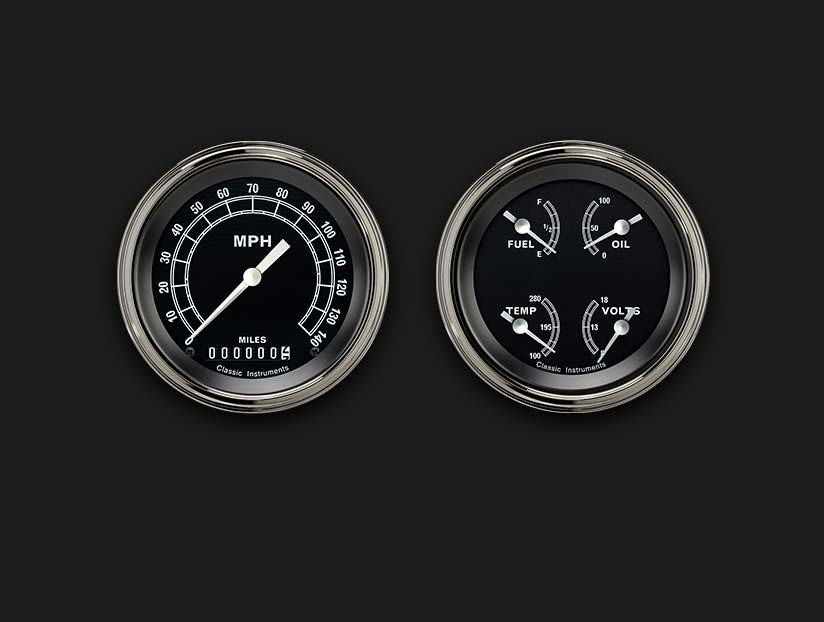Classic Instruments Traditional Series Two Gauge Set - TR02SLF