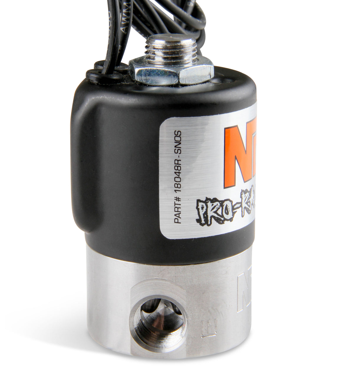 NOS Nitrous Solenoid - Black - 18048RBNOS