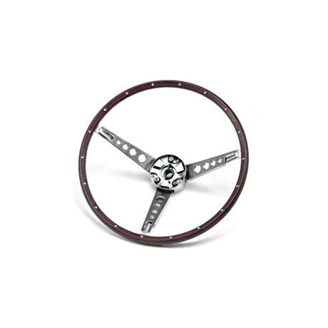 Scott Drake Deluxe Steering Wheel Assembly (Woodgrain) - C7OZ-3600-NK