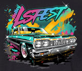 Holley 10514-2XHOL LS Fest Low Rider Adrenaline Tee