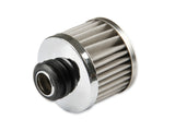 Mr Gasket Chrome Valve Cover Breather - Push On Style - 2049G