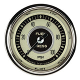Classic Instruments Nostalgia VT 2-1/8" Fuel Pressure Gauge (100 PSI) - NT146SHC